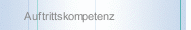Auftrittskompetenz